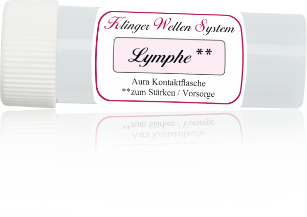 Lymphe ** Maxi Kontaktflasche