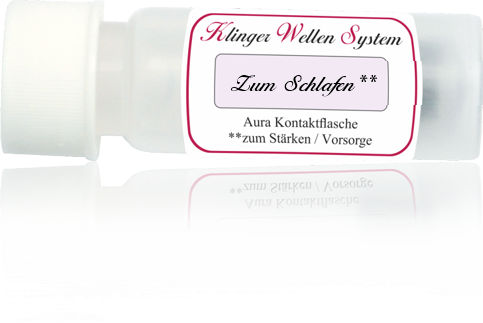Zum Schlafen ** Mini Kontaktflasche
