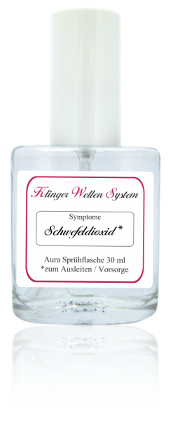 Schwefeldioxid * Sprühflasche