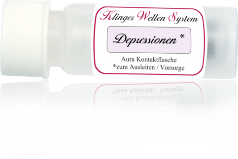 Depressionen * Mini Kontaktflasche