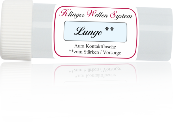 Lunge ** Maxi Kontaktflasche