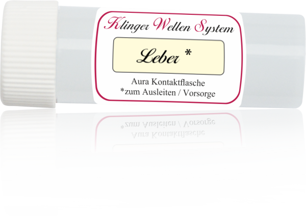 Leber * Maxi Kontaktflasche