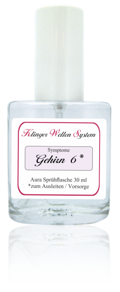 Gehirn 6 * Sprühflasche