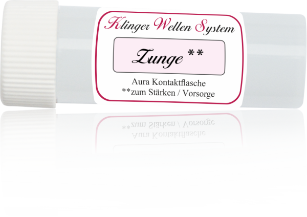 Zunge ** Maxi Kontaktflasche