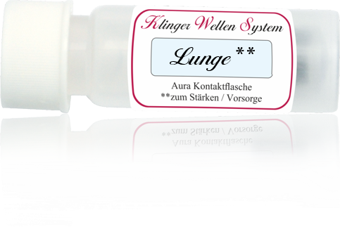 Lunge ** Mini Kontaktflasche